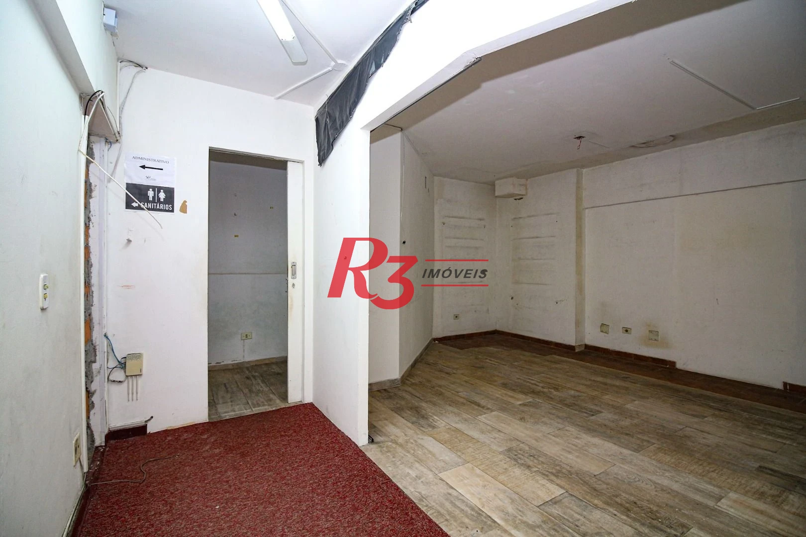 Loja para alugar, 150 m² por R$ 4.650,00/mês - Centro - Santos/SP