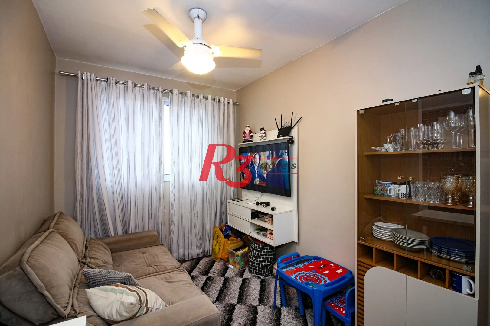 Apartamento com 2 dormitórios à venda, 43 m² por R$ 280.000,00 - Castelo - Santos/SP