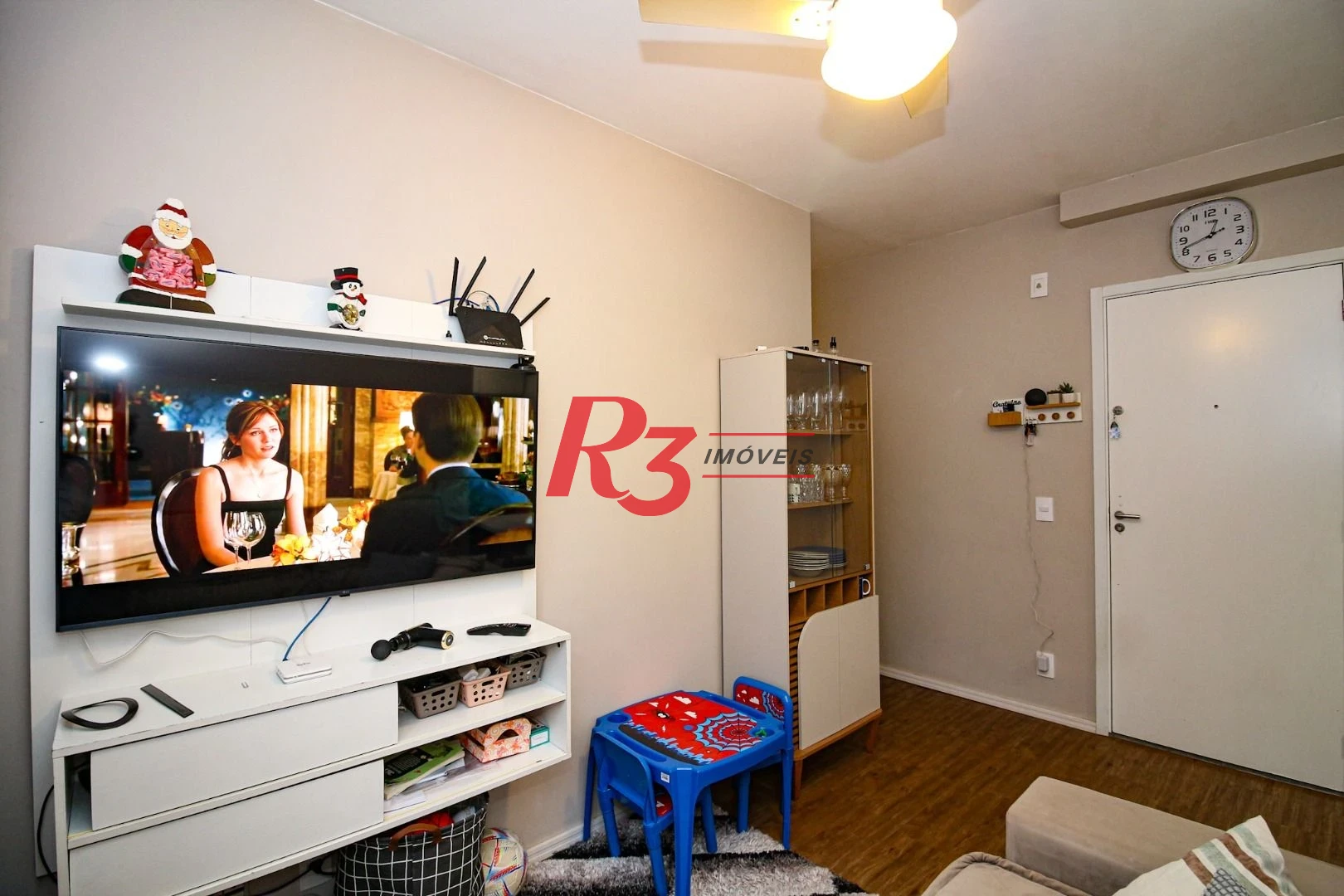 Apartamento com 2 dormitórios à venda, 43 m² por R$ 280.000,00 - Castelo - Santos/SP