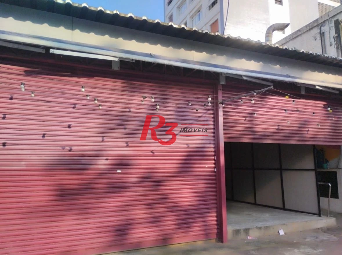 Loja para alugar, 550 m² por R$ 23.671,24/mês - Embaré - Santos/SP