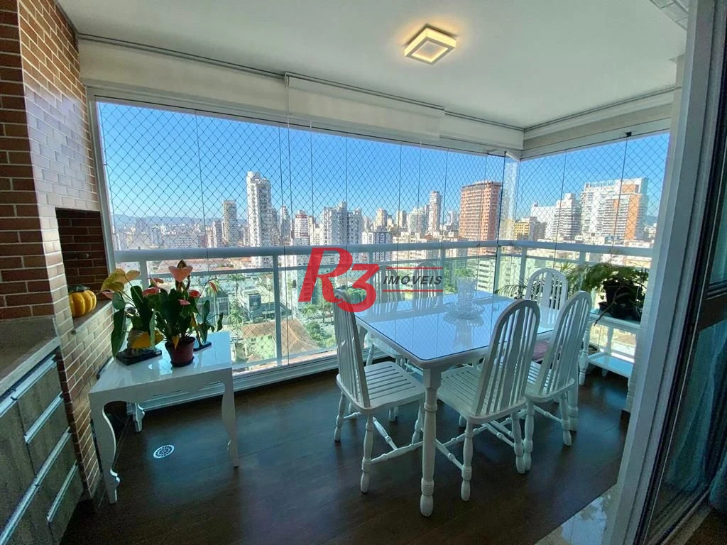 Apartamento à venda, 109 m² por R$ 1.450.000,00 - Gonzaga - Santos/SP