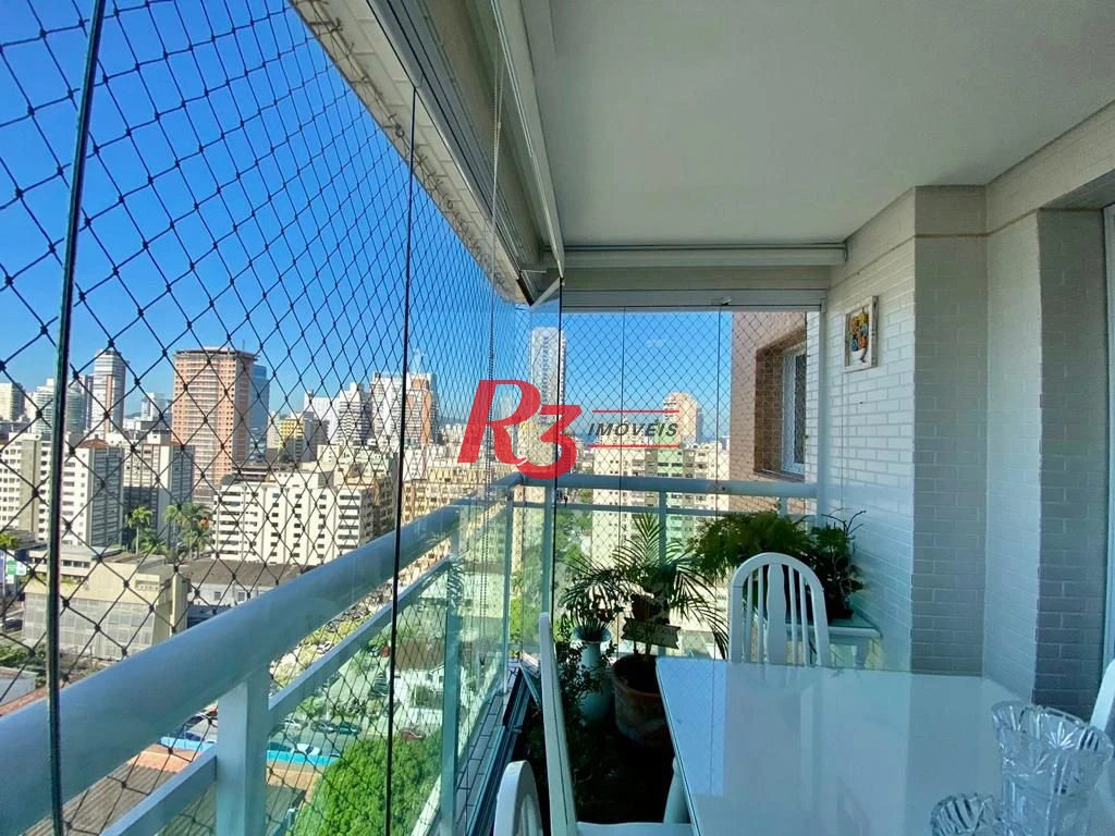 Apartamento à venda, 109 m² por R$ 1.450.000,00 - Gonzaga - Santos/SP