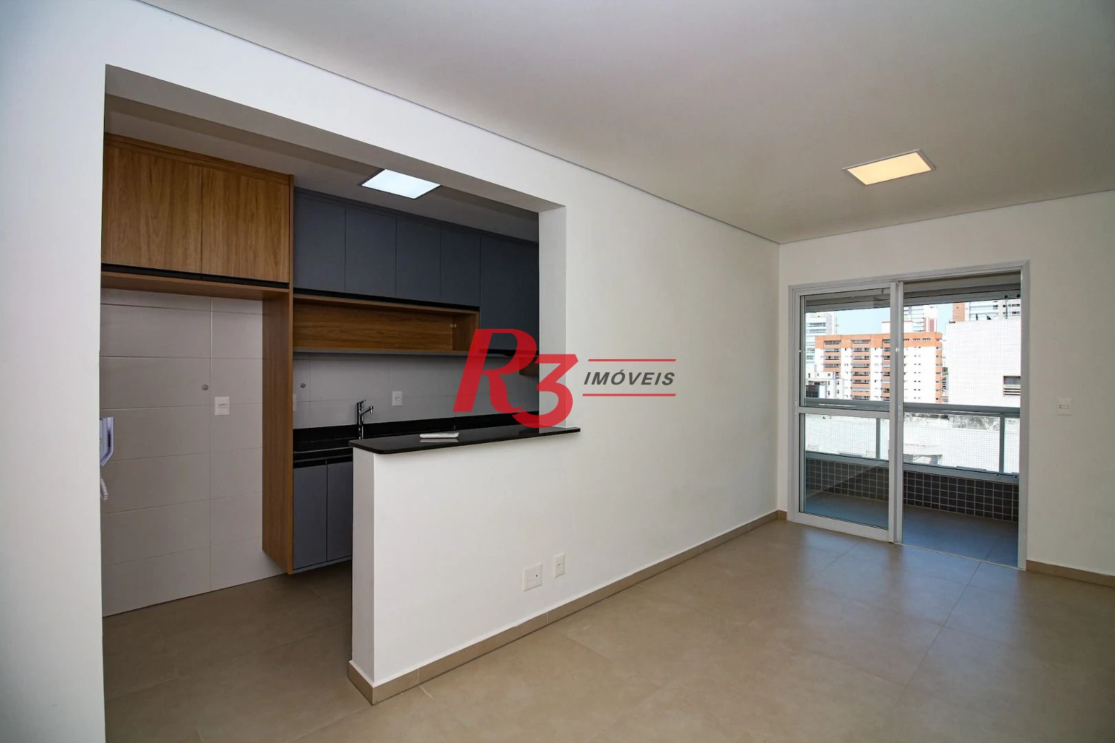 Apartamento com 1 dormitório para alugar, 53 m² por R$ 5.200,00/mês - Boqueirão - Santos/SP
