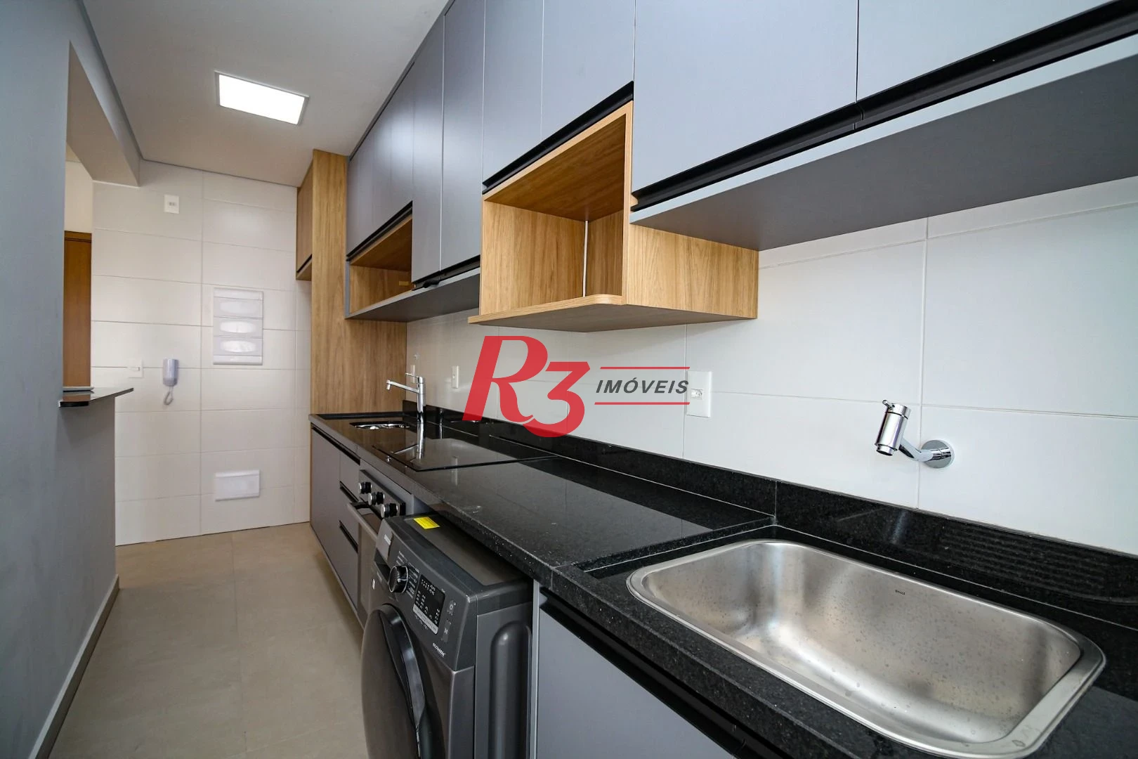Apartamento com 1 dormitório para alugar, 53 m² por R$ 5.200,00/mês - Boqueirão - Santos/SP