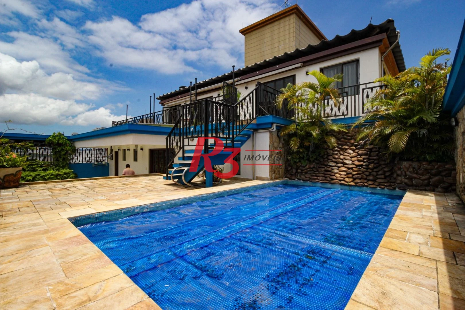 Cobertura com 4 dormitórios à venda, 970 m² por R$ 8.500.000,00 - Gonzaga - Santos/SP