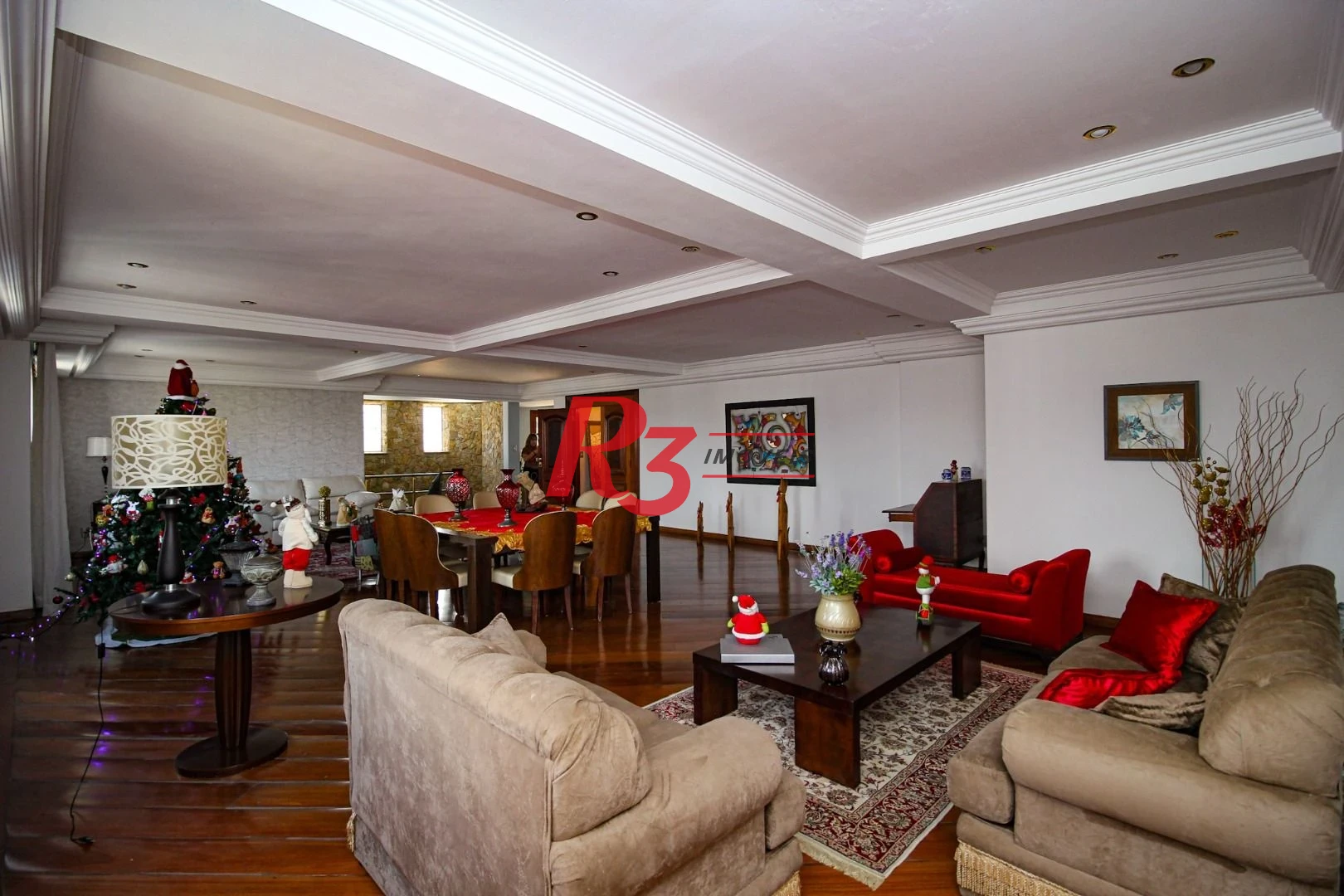 Cobertura com 4 dormitórios à venda, 970 m² por R$ 8.500.000,00 - Gonzaga - Santos/SP