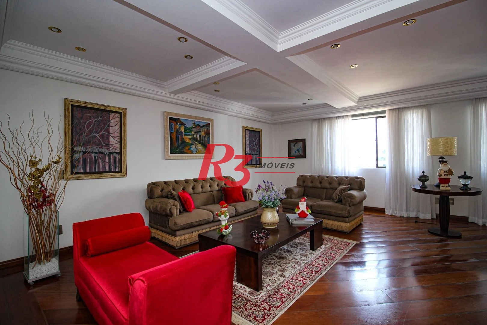Cobertura com 4 dormitórios à venda, 970 m² por R$ 8.500.000,00 - Gonzaga - Santos/SP