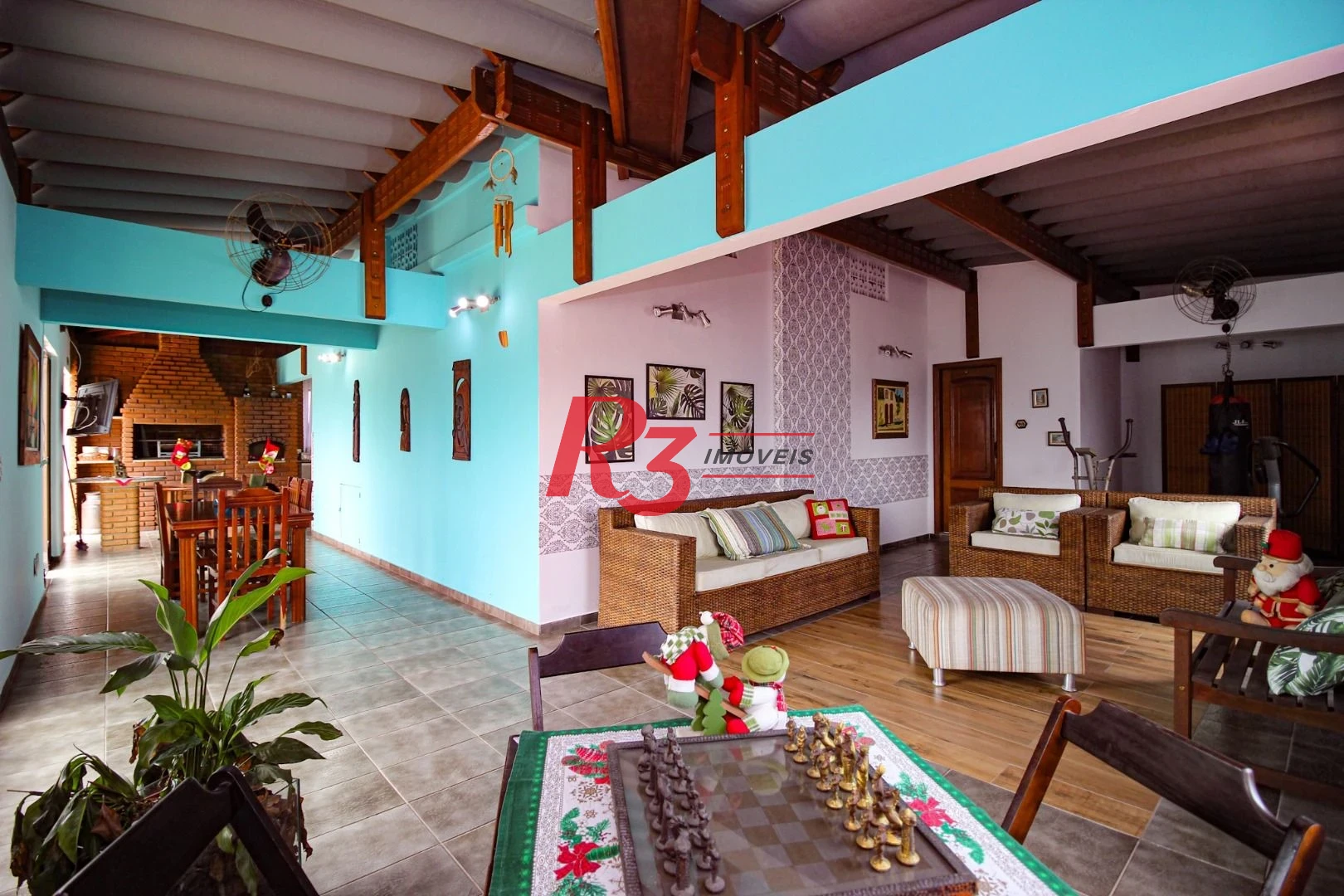 Cobertura com 4 dormitórios à venda, 970 m² por R$ 8.500.000,00 - Gonzaga - Santos/SP
