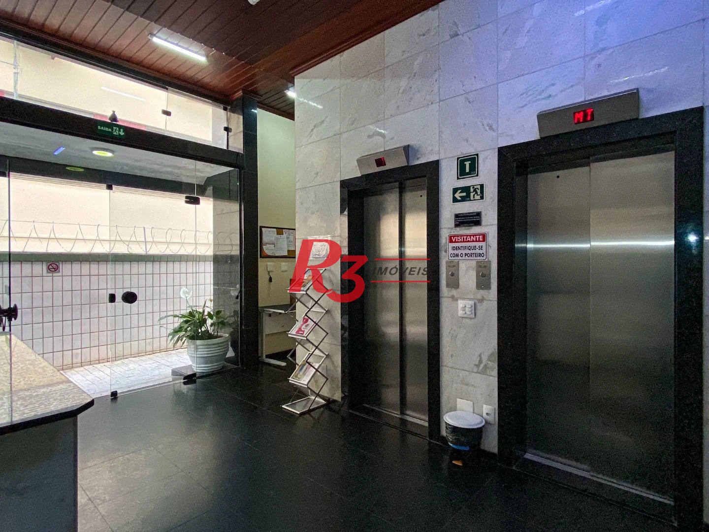 Sala para alugar, 121 m² por R$ 5.000,00/mês - Vila Mathias - Santos/SP