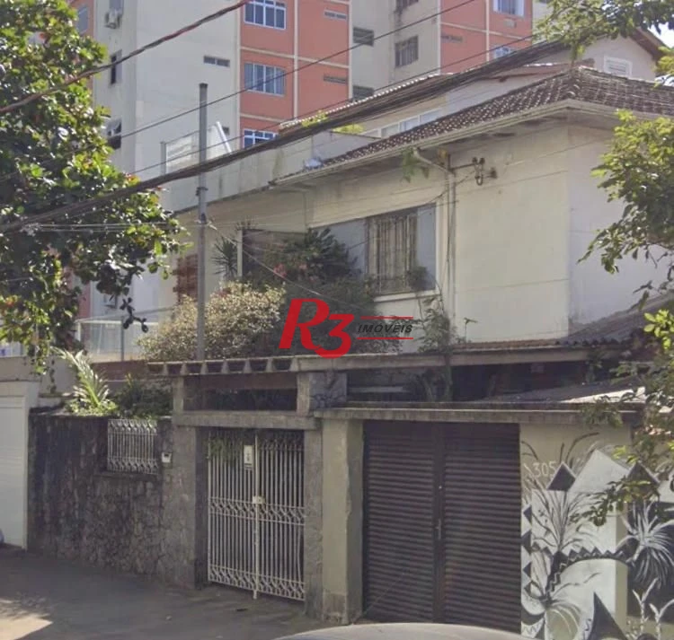 Terreno à venda, 166 m² por R$ 1.590.000,00 - Aparecida - Santos/SP