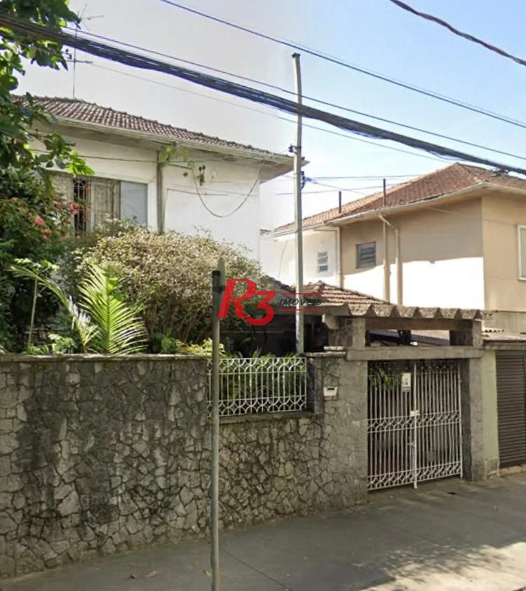 Terreno à venda, 166 m² por R$ 1.590.000,00 - Aparecida - Santos/SP