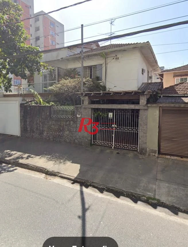 Terreno à venda, 166 m² por R$ 1.590.000,00 - Aparecida - Santos/SP