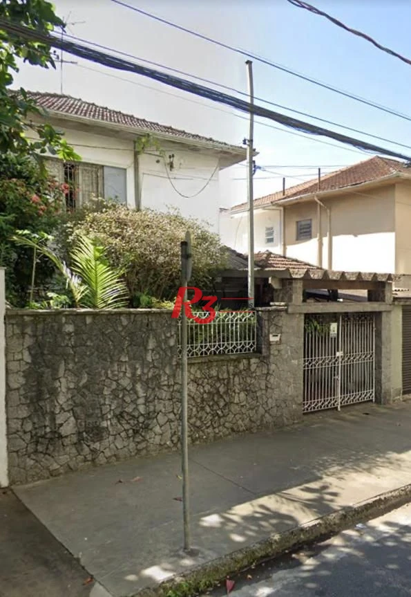 Terreno à venda, 166 m² por R$ 1.590.000,00 - Aparecida - Santos/SP