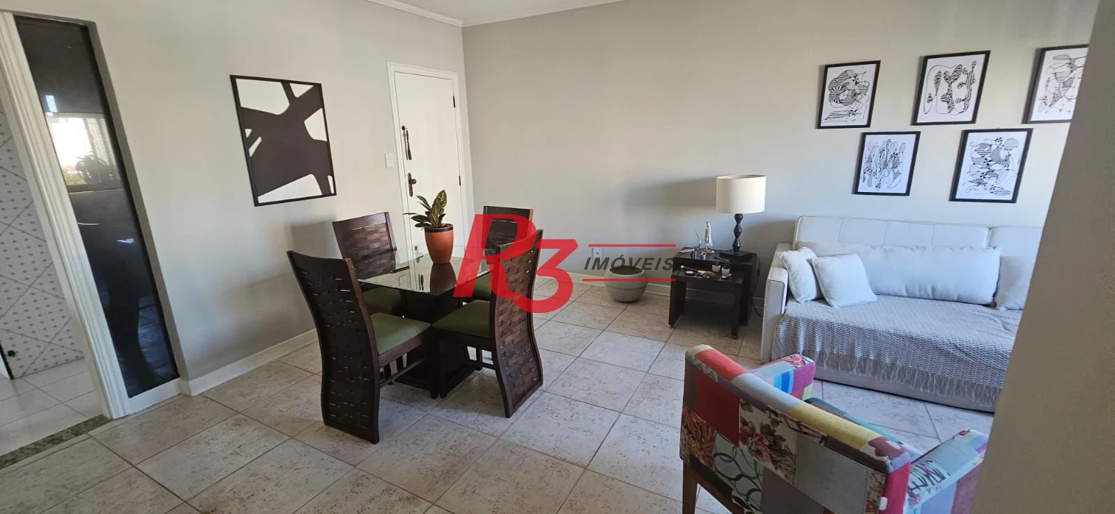 Apartamento, 116 m² - venda por R$ 720.000,00 ou aluguel por R$ 6.500,00/mês - Ponta da Praia - Santos/SP