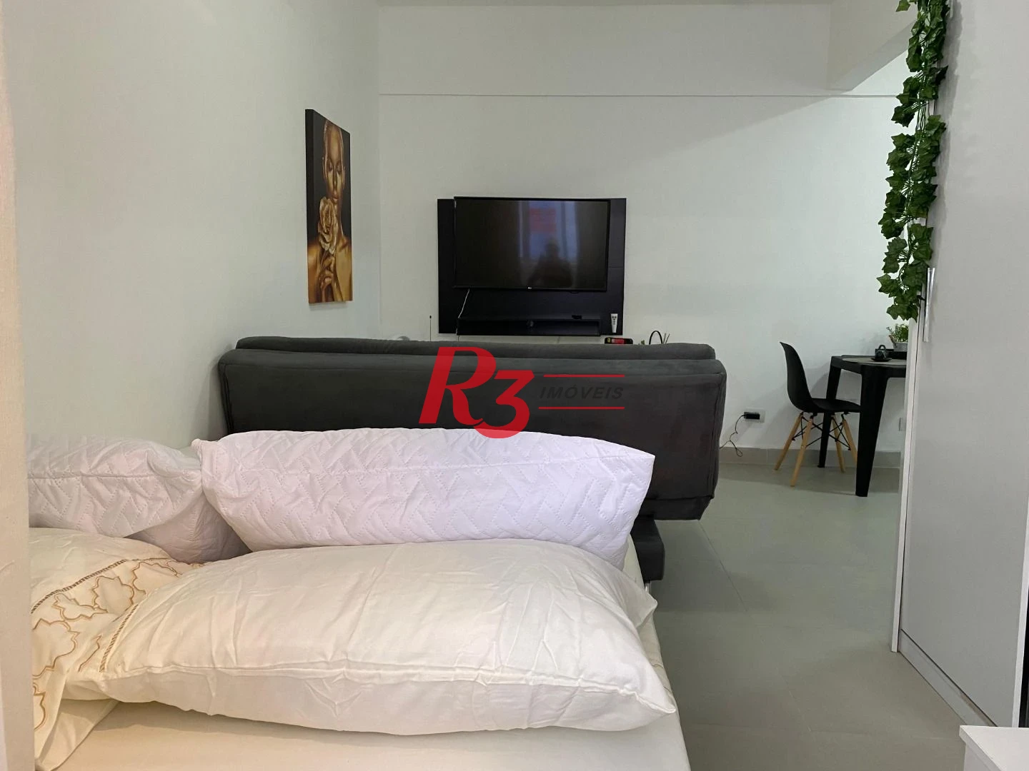 Kitnet com 1 dormitório, 37 m² - venda por R$ 350.000,00 ou aluguel por R$ 3.369,92/mês - Centro - São Vicente/SP