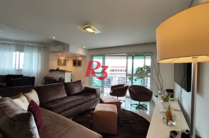 Apartamento com 3 dormitórios à venda, 199 m² por R$ 2.765.000,00 - Ponta da Praia - Santos/SP