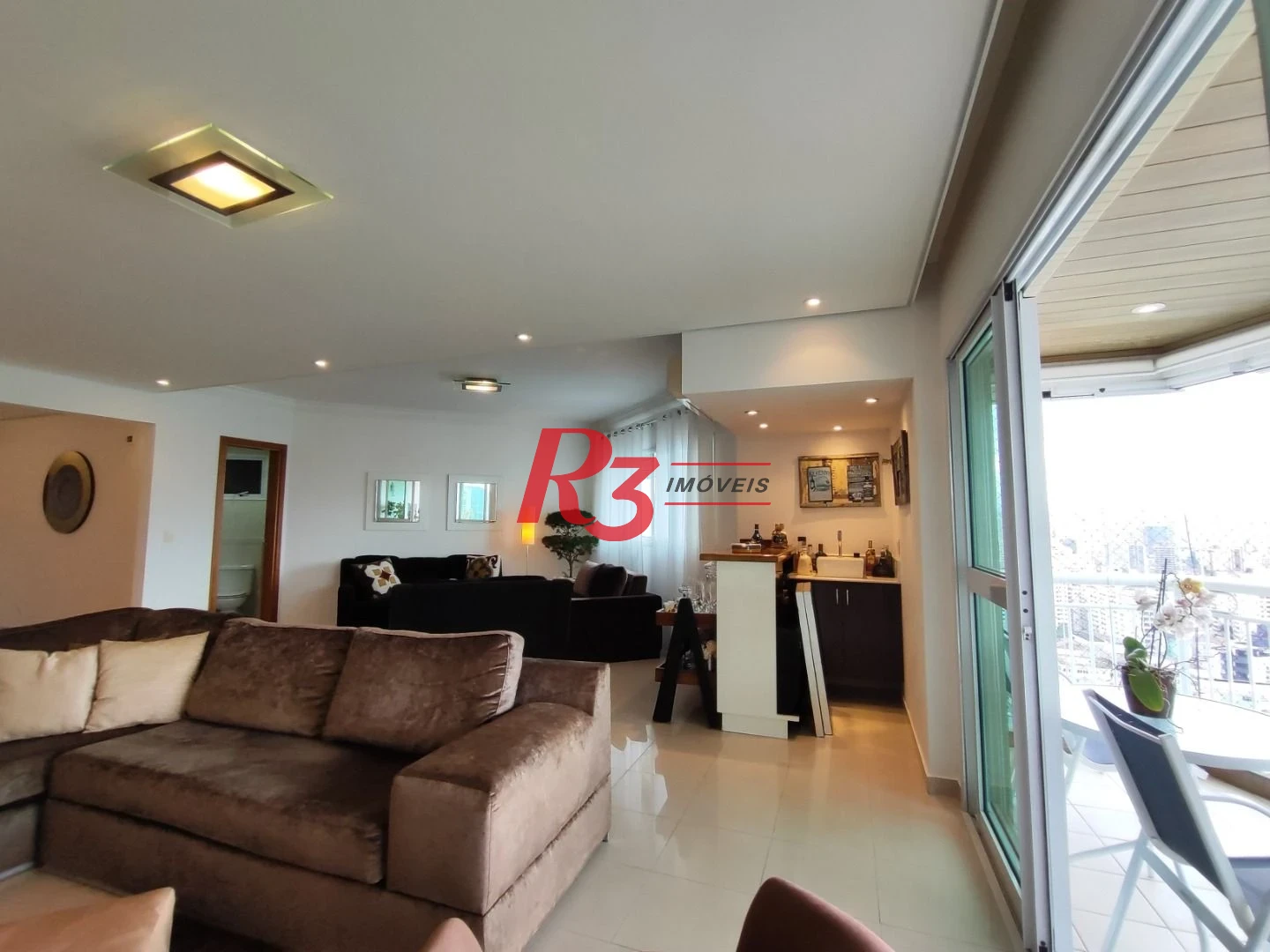 Apartamento com 3 dormitórios à venda, 199 m² por R$ 2.765.000,00 - Ponta da Praia - Santos/SP
