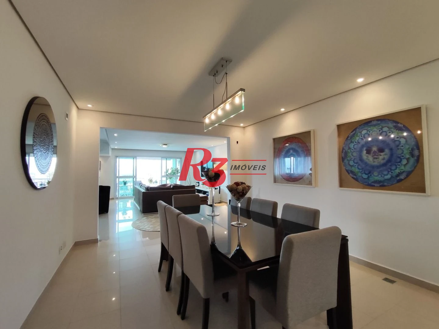 Apartamento com 3 dormitórios à venda, 199 m² por R$ 2.765.000,00 - Ponta da Praia - Santos/SP