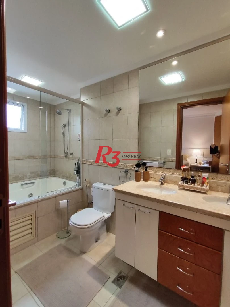 Apartamento com 3 dormitórios à venda, 199 m² por R$ 2.765.000,00 - Ponta da Praia - Santos/SP