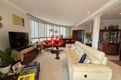 Apartamento com 4 dormitórios à venda, 156 m² por R$ 1.700.000,00 - Pompéia - Santos/SP