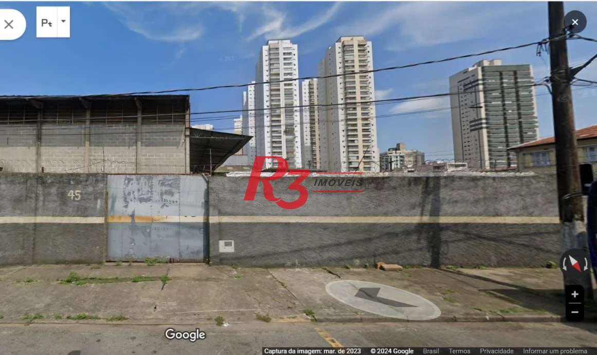 Terreno à venda, 1395 m² por R$ 8.165.000,00 - Aparecida - Santos/SP