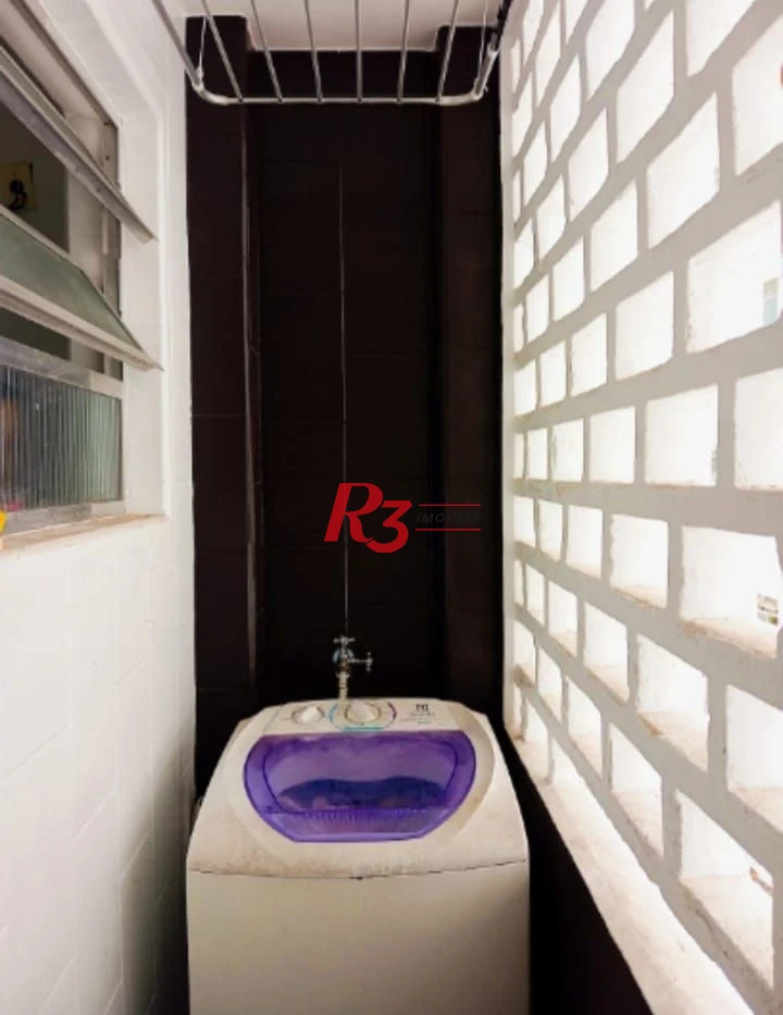Apartamento com 1 dormitório à venda, 55 m² por R$ 470.000,00 - Boqueirão - Santos/SP