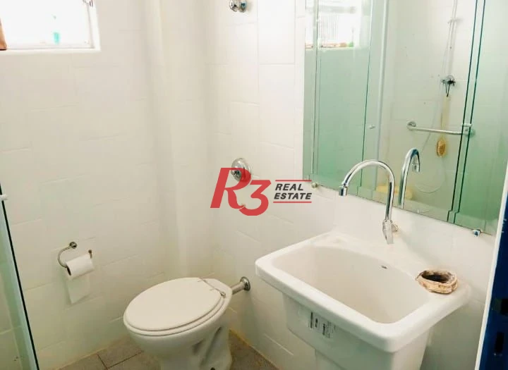 Apartamento com 1 dormitório à venda, 55 m² por R$ 470.000,00 - Boqueirão - Santos/SP