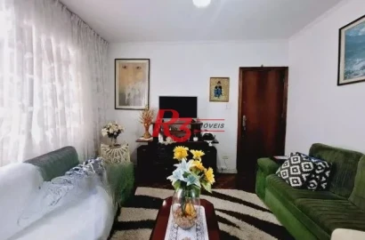 Apartamento à venda, 96 m² por R$ 445.000,00 - Vila Belmiro - Santos/SP