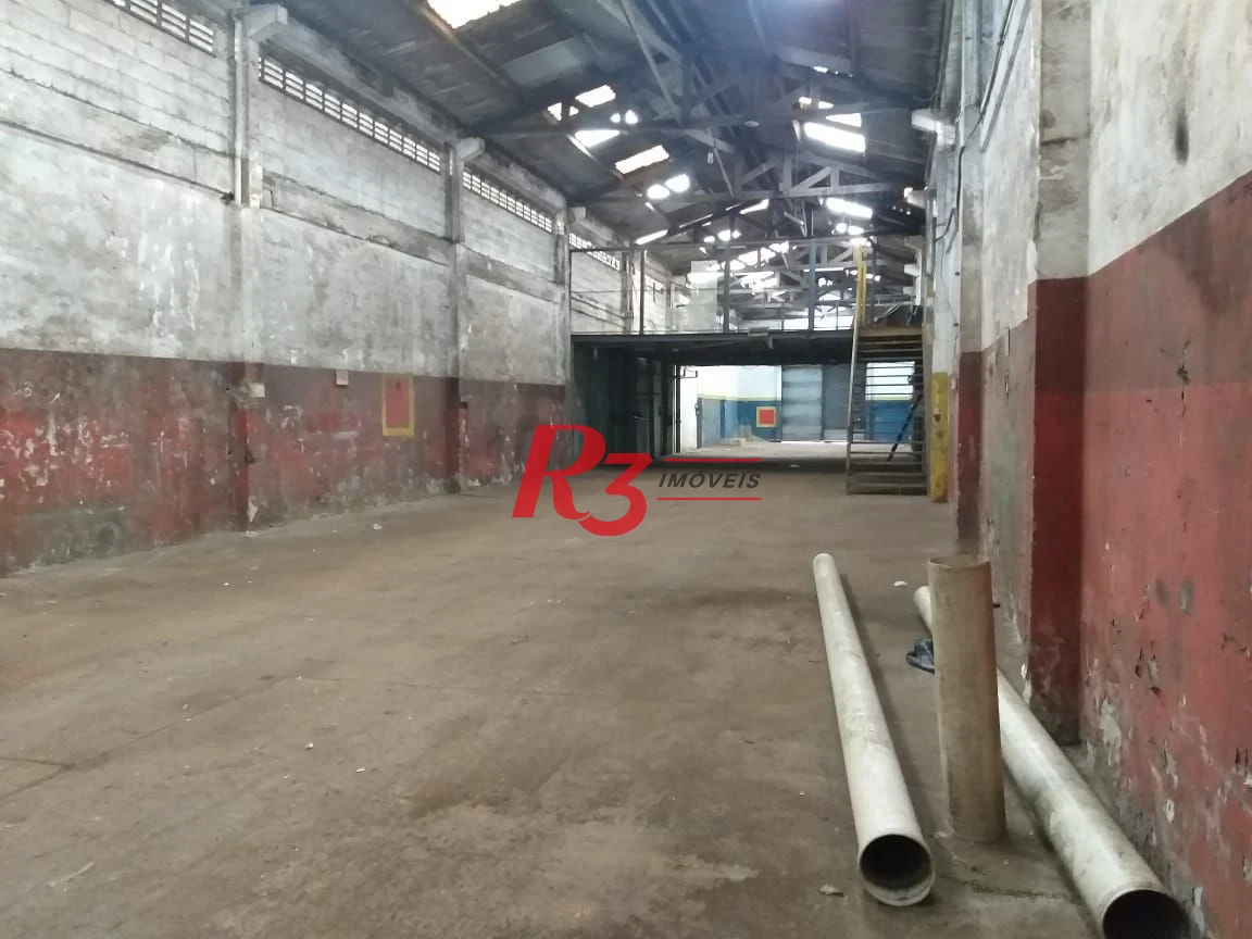 Galpão para alugar, 640 m² - Chico de Paula - Santos/SP