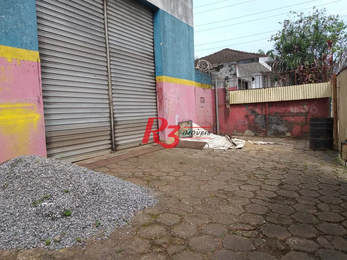 Galpão para alugar, 640 m² - Chico de Paula - Santos/SP