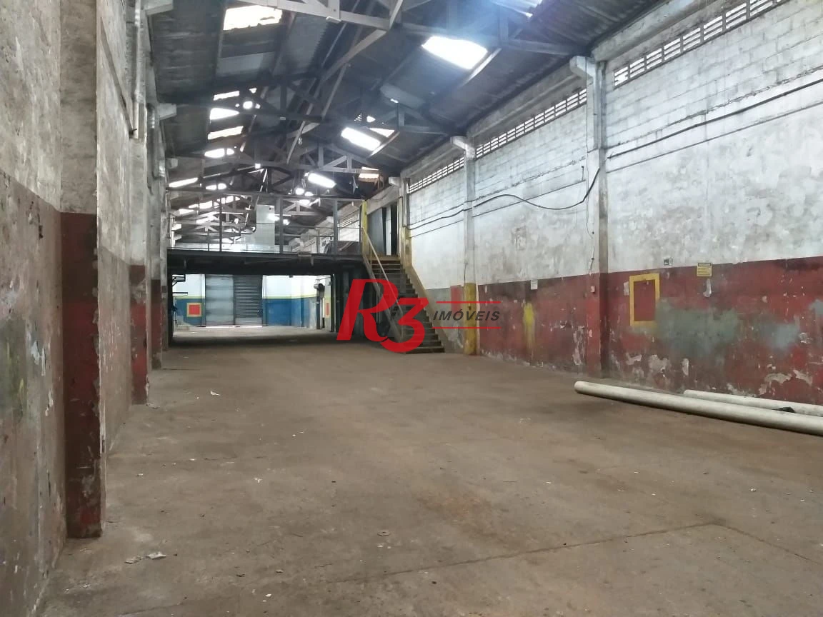 Galpão para alugar, 640 m² - Chico de Paula - Santos/SP
