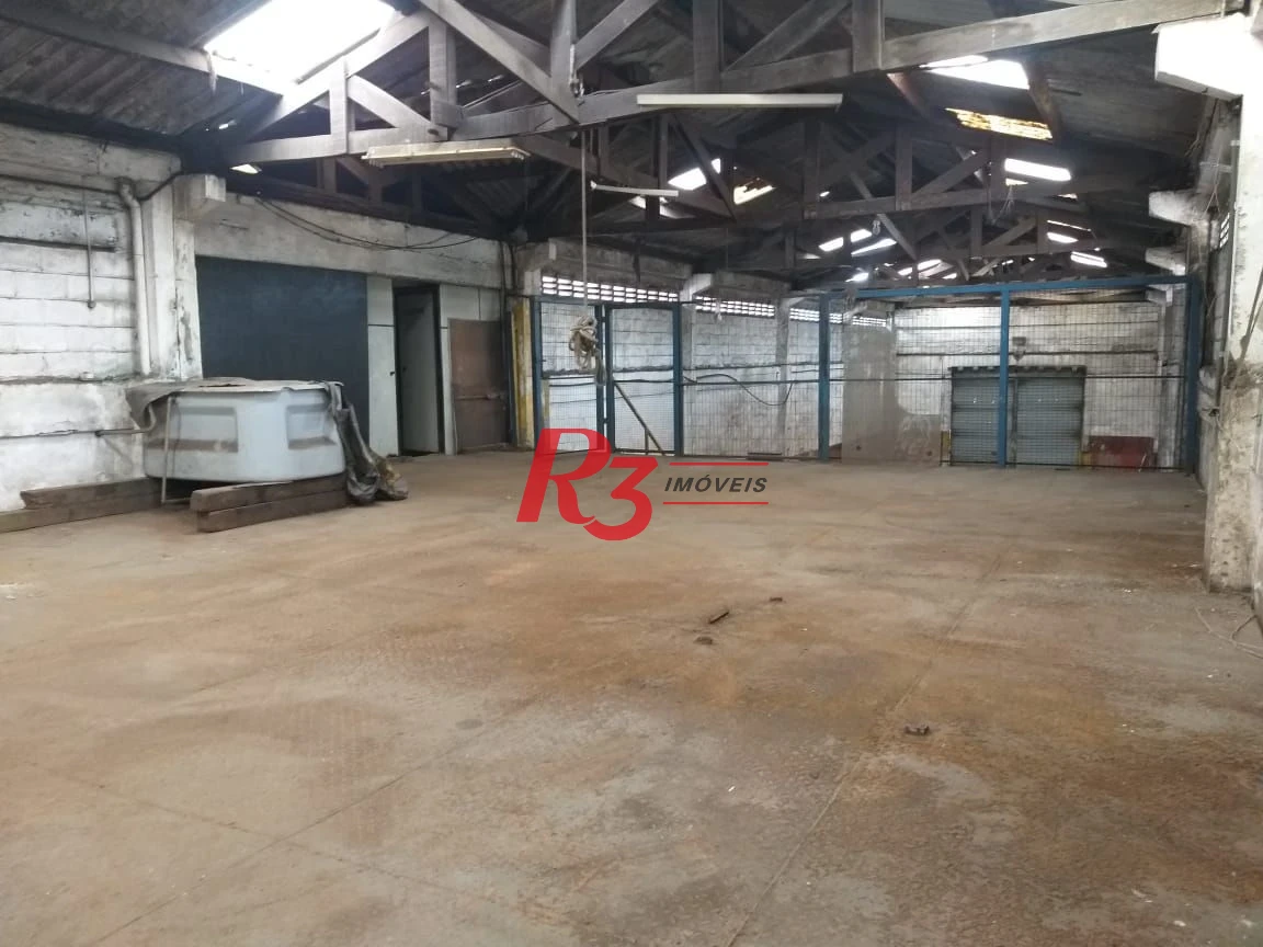 Galpão para alugar, 640 m² - Chico de Paula - Santos/SP