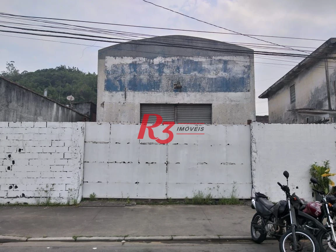 Galpão para alugar, 640 m² - Chico de Paula - Santos/SP