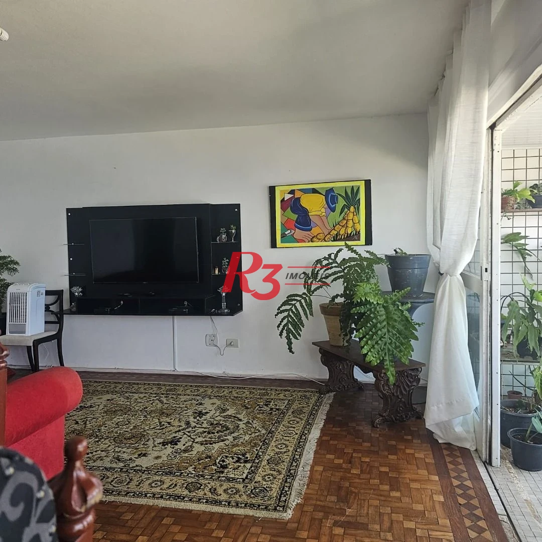 Apartamento à venda, 134 m² por R$ 850.000,00 - Embaré - Santos/SP