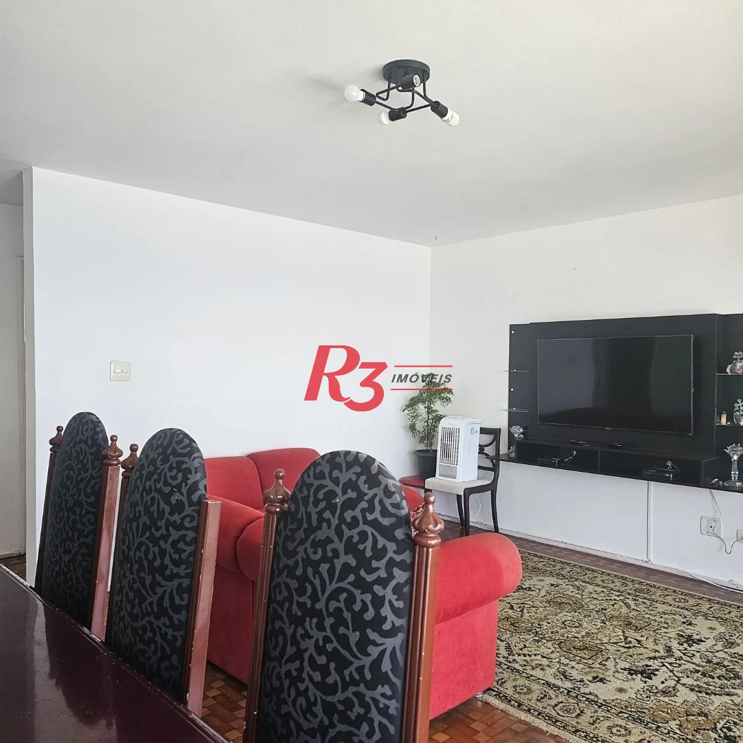 Apartamento à venda, 134 m² por R$ 850.000,00 - Embaré - Santos/SP
