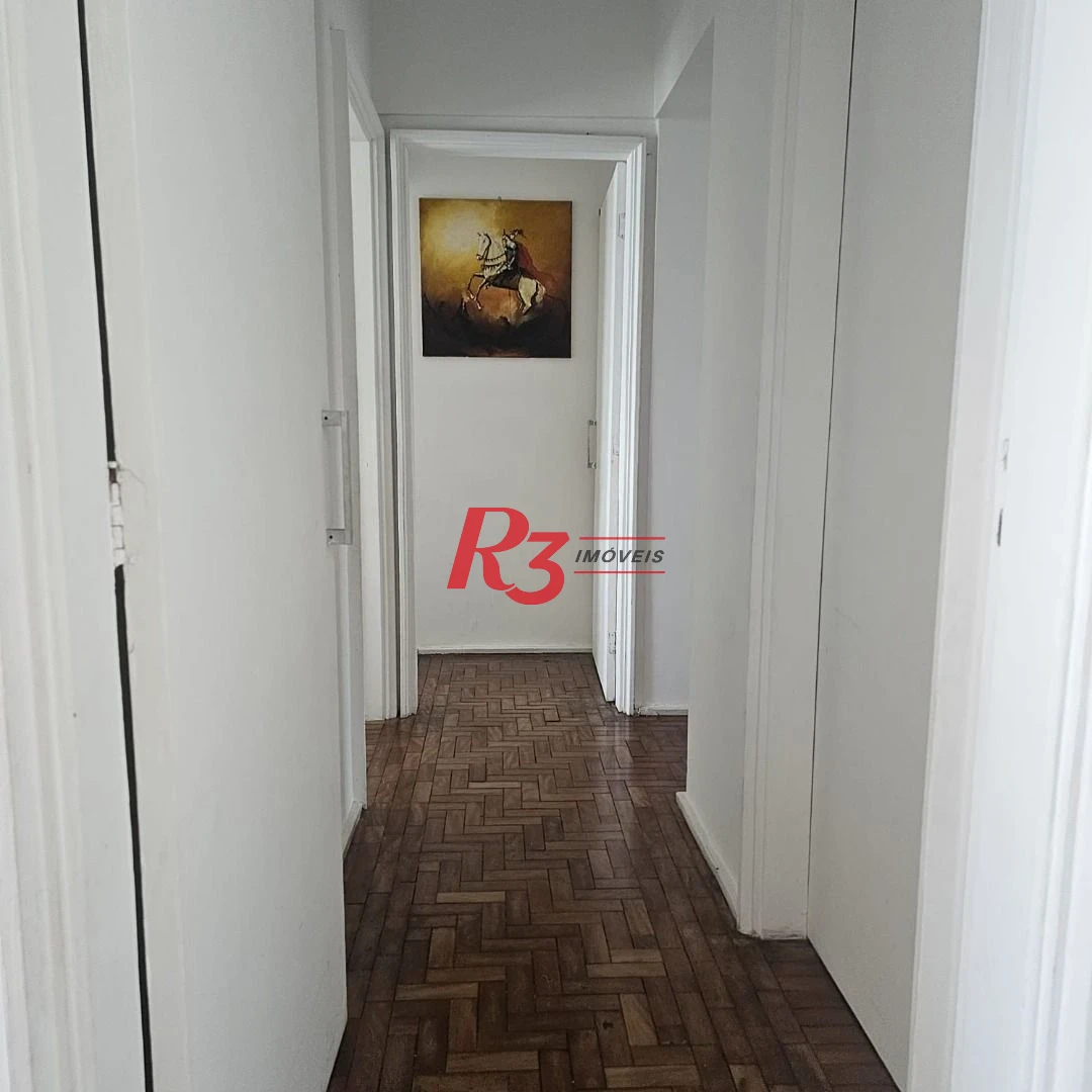 Apartamento à venda, 134 m² por R$ 850.000,00 - Embaré - Santos/SP