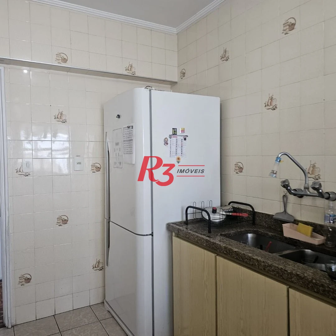 Apartamento à venda, 134 m² por R$ 850.000,00 - Embaré - Santos/SP