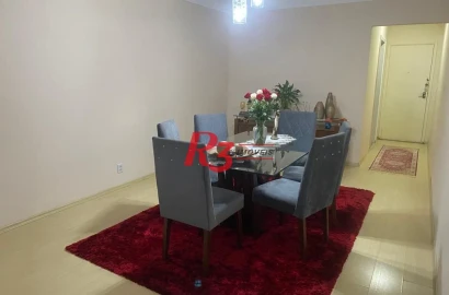 Apartamento com 2 dormitórios à venda, 100 m² por R$ 713.000,00 - Ponta da Praia - Santos/SP