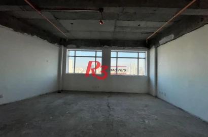 Sala para alugar, 48 m² por R$ 3.700,02/mês - Vila Matias - Santos/SP