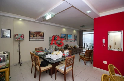 Apartamento com 2 dormitórios à venda, 88 m² por R$ 900.000,00 - Boqueirão - Santos/SP