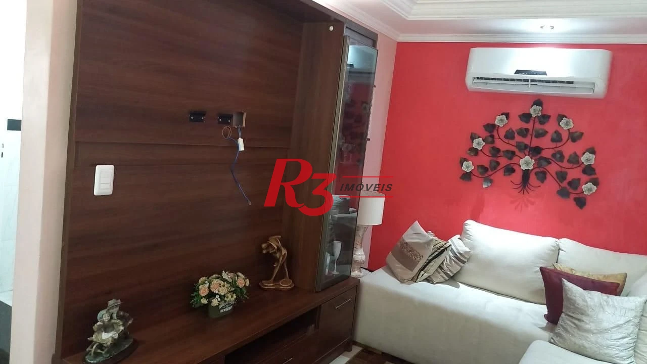 Village com 3 dormitórios à venda, 100 m² por R$ 620.000,00 - Macuco - Santos/SP