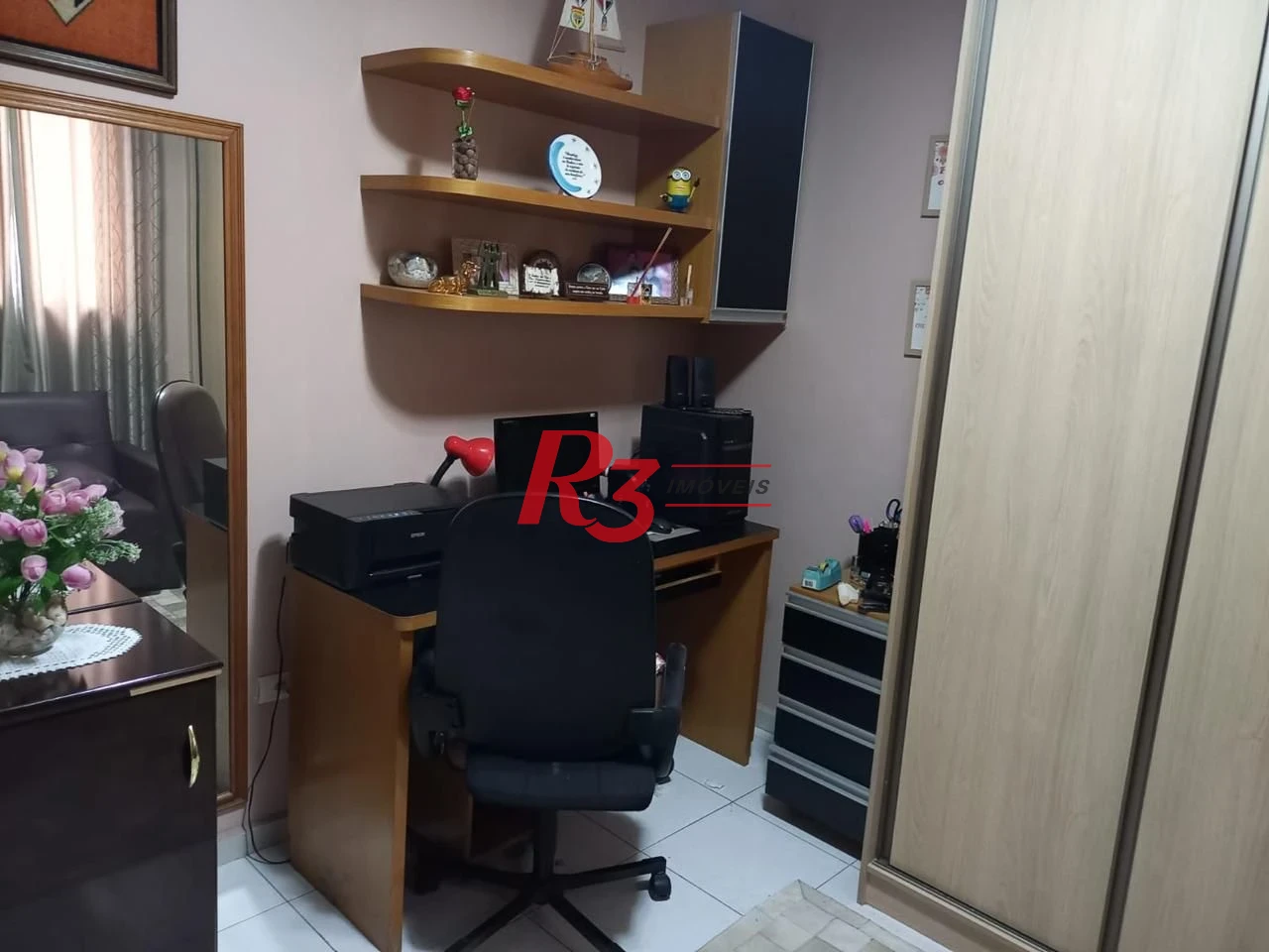 Village com 3 dormitórios à venda, 100 m² por R$ 620.000,00 - Macuco - Santos/SP