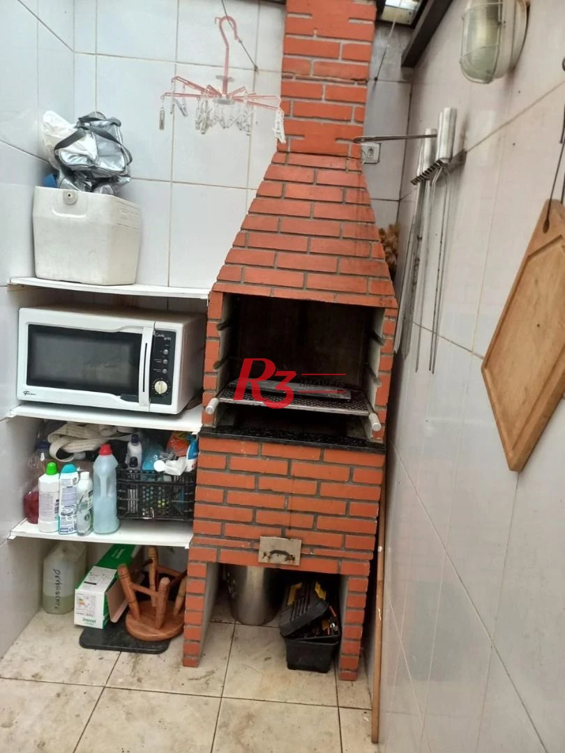 Village com 3 dormitórios à venda, 100 m² por R$ 620.000,00 - Macuco - Santos/SP