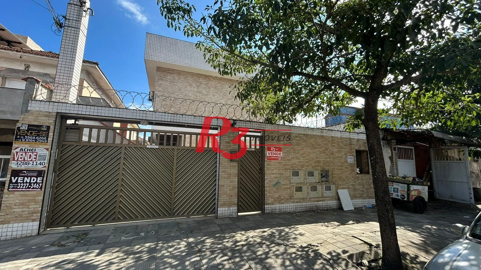 Village com 3 dormitórios à venda, 100 m² por R$ 620.000,00 - Macuco - Santos/SP