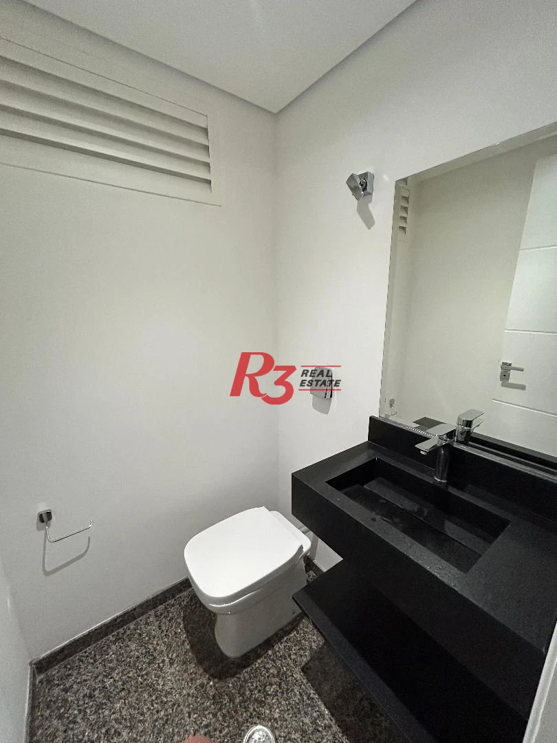 Apartamento com 3 dormitórios à venda, 189 m² por R$ 1.800.000,00 - Gonzaga - Santos/SP