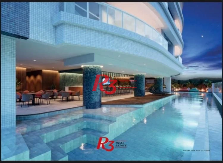 Apartamento com 3 dormitórios à venda, 163 m² por R$ 3.830.000,00 - Ponta da Praia - Santos/SP