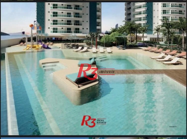 Apartamento com 3 dormitórios à venda, 163 m² por R$ 3.830.000,00 - Ponta da Praia - Santos/SP