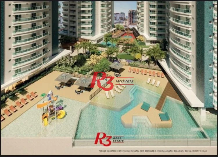 Apartamento com 3 dormitórios à venda, 163 m² por R$ 3.830.000,00 - Ponta da Praia - Santos/SP