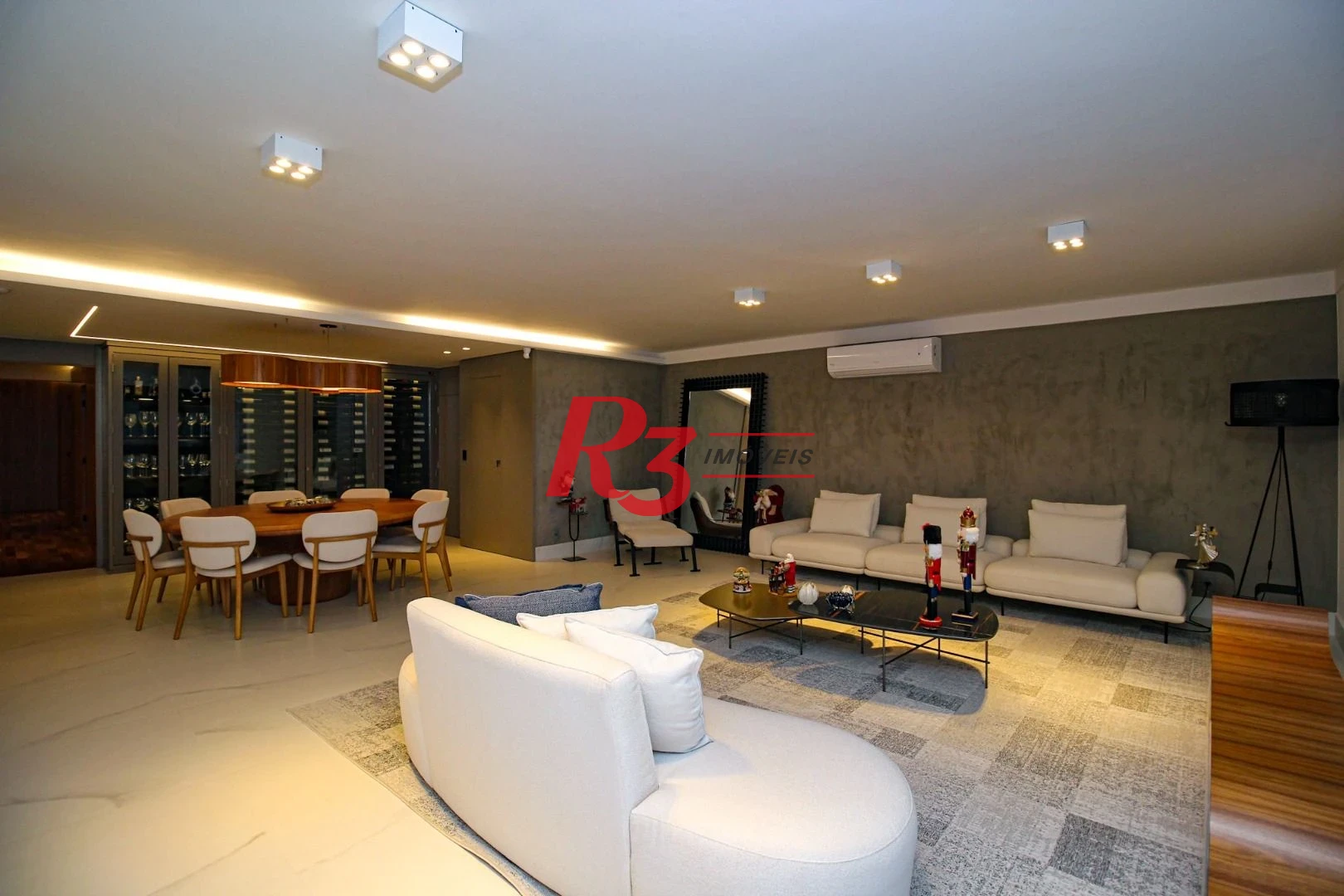 Apartamento com 4 dormitórios à venda, 320 m² por R$ 3.800.000,00 - Boqueirão - Santos/SP