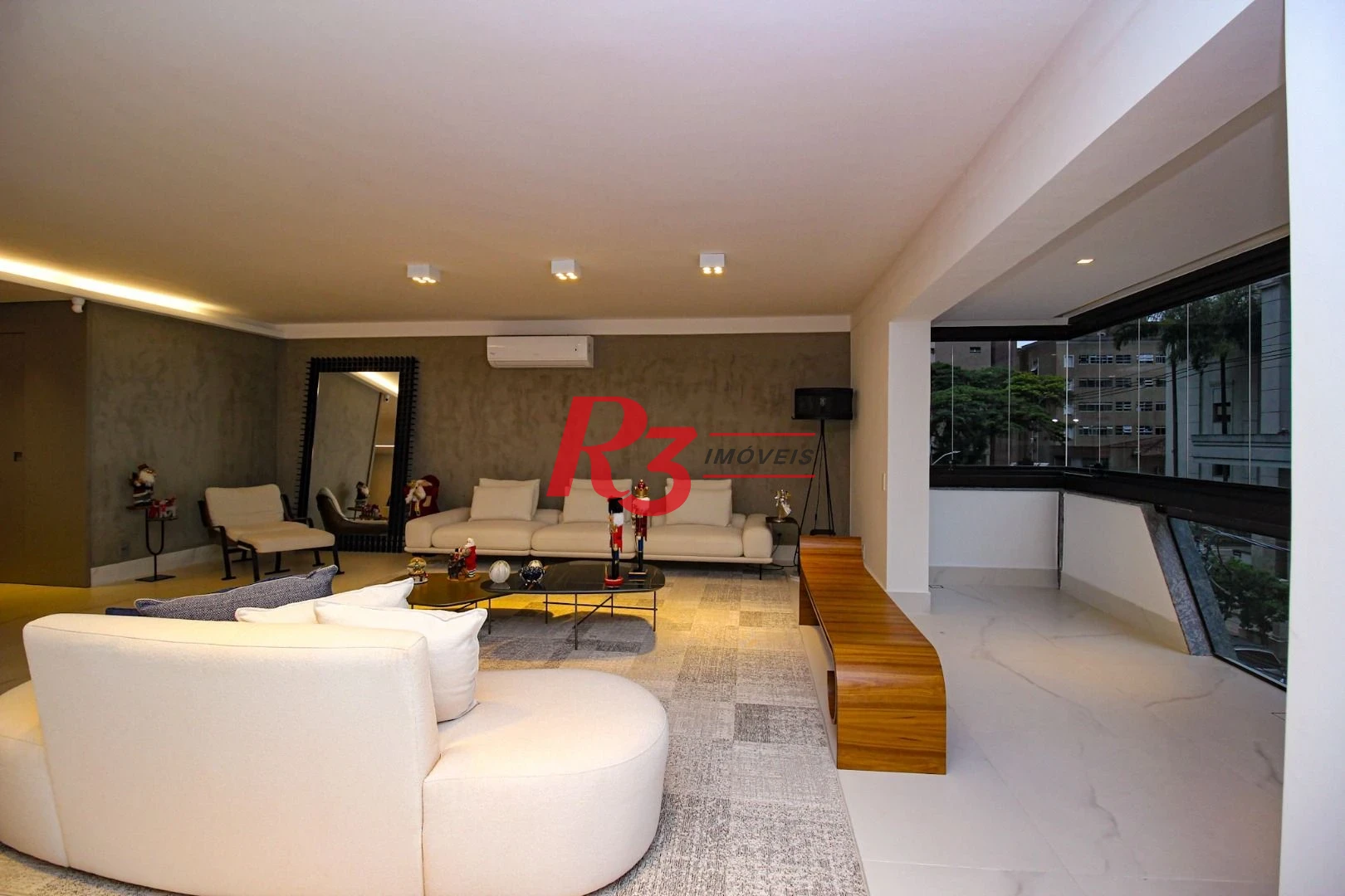Apartamento com 4 dormitórios à venda, 320 m² por R$ 3.800.000,00 - Boqueirão - Santos/SP